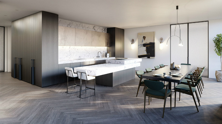Contemporary Design by No.12 Studio contemporary design Contemporary Design by No.12 Studio PROJECT ASH Kitchen