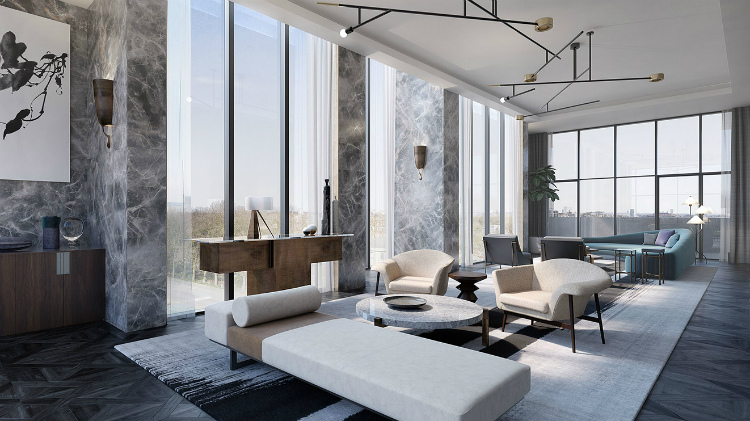 No.12 Studio contemporary design Contemporary Design by No.12 Studio PROJECT ASH Living Room