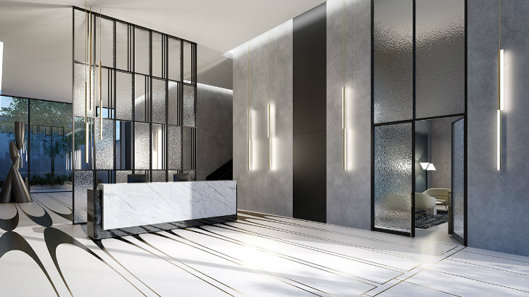Design by No.12 Studio contemporary design Contemporary Design by No.12 Studio PROJECT ASH Lobby