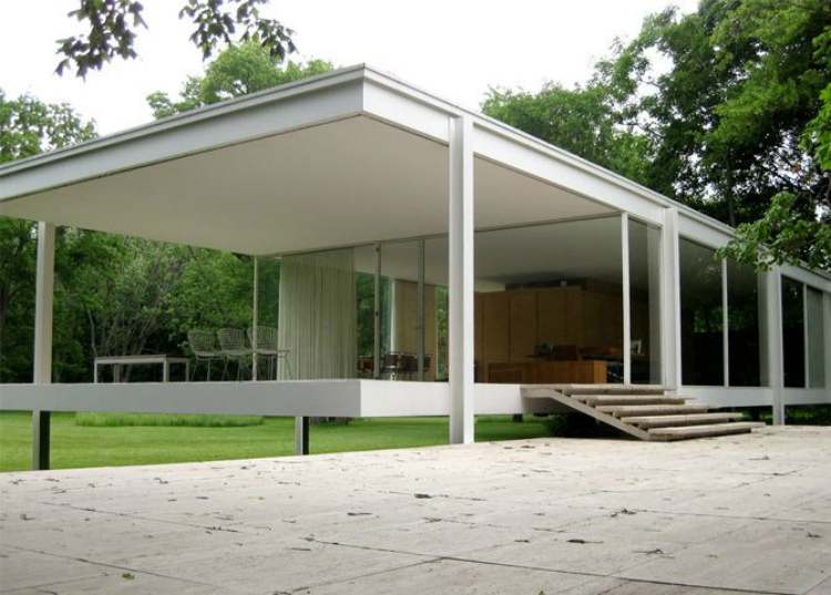 Mid-Century modern mid-century modern 10 Mid-Century Modern Homes by World Acclaimed Designers Farnsworth House