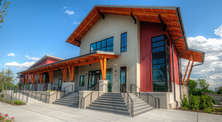Cline Design - One Loudoun, Community Centre cline design Cline Design: Sustainable Design For All Cline Design One Loudoun Community Centre