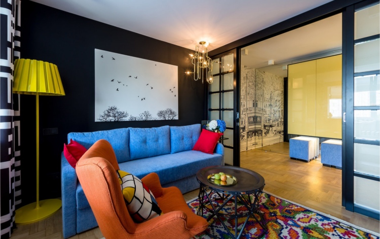 Top Interior Designers Russia interior designers russia Top Interior Designers Russia DAO Interior Mondrian Living Room 1