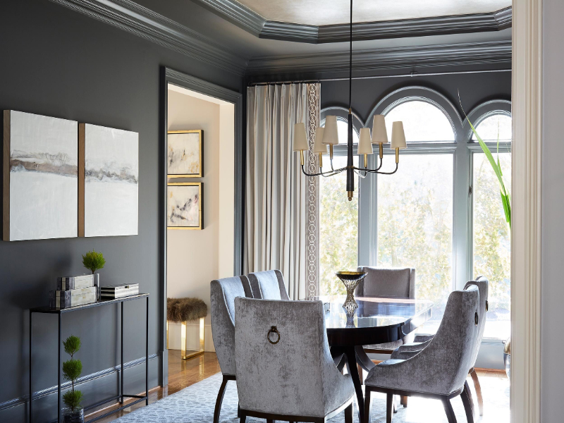 Modern inspiration from the greatest Atlanta Interior Designers greatest atlanta interior designers Modern inspiration from the greatest Atlanta Interior Designers Minhnuyet Hardy Interiors Edgy Estate Makeover Dine Dining Room