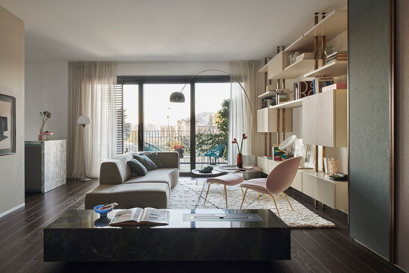 10 Singular Interior Design Projects by Milan Designers milan designers Singular Interior Design Projects by Milan Designers Citylife apt