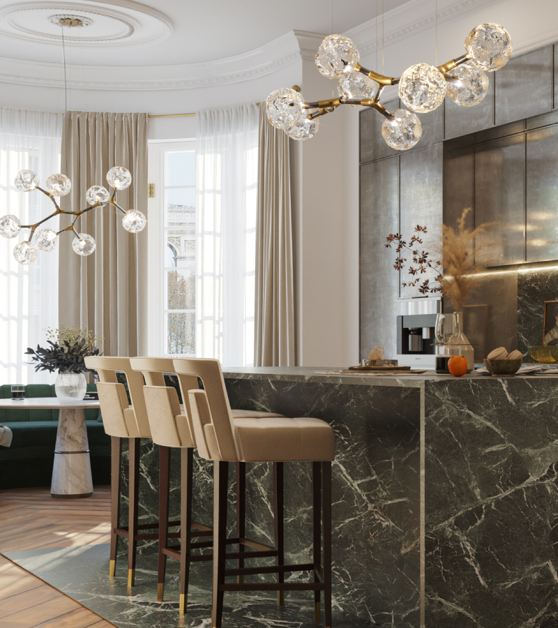 greatest atlanta interior designers Modern inspiration from the greatest Atlanta Interior Designers Kitchen Bar 800x1000 1