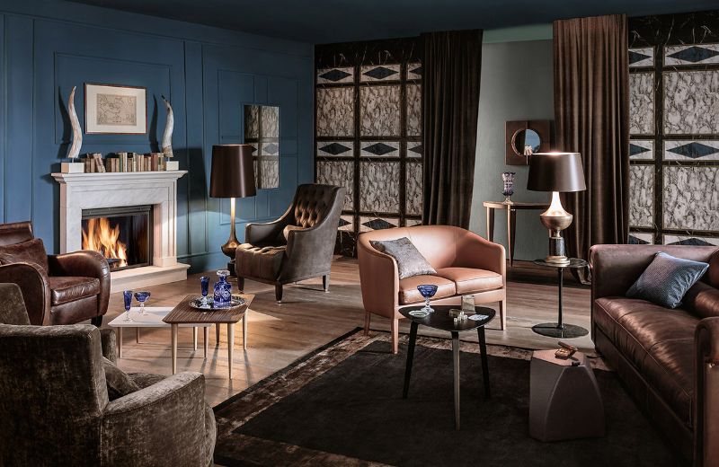 Bruno Tarsia, an Italian and world Interior Design icon bruno tarsia Bruno Tarsia, an Italian and world Interior Design Icon cigar lounge 2