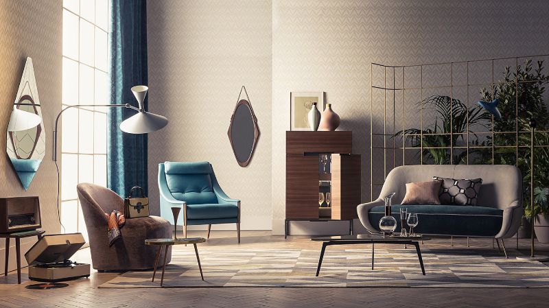 Bruno Tarsia, an Italian and world Interior Design icon bruno tarsia Bruno Tarsia, an Italian and world Interior Design Icon the fab fifties 2
