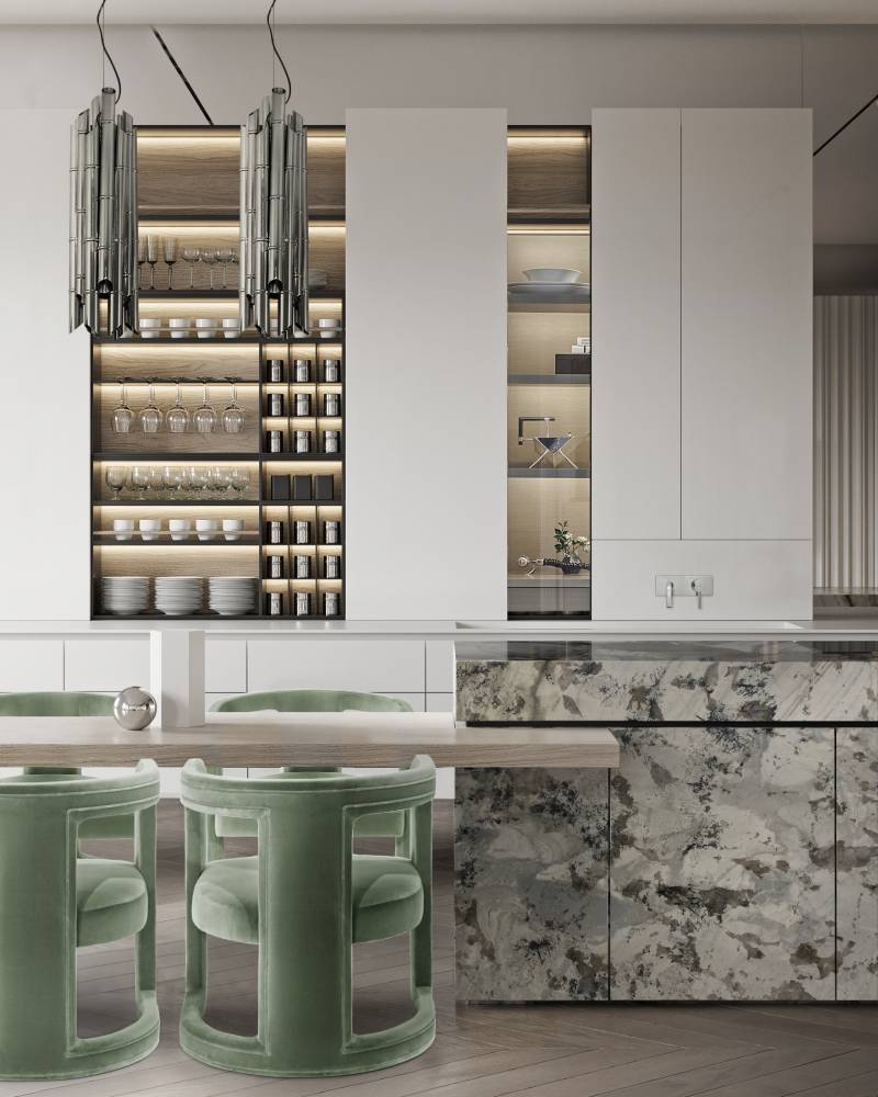 Finest Design Projects from Ana Moussinet ana moussinet Finest Design Projects from Ana Moussinet BRABBU KITCHEN D  COR