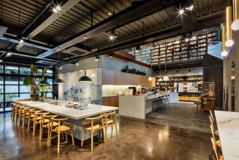 hospitality interior
 hospitality interior Hospitality Interior Ideas by Blacksheep Hyundai Cooking Library