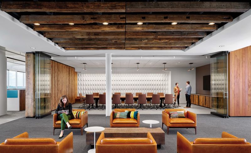HOK Global Interior Design Trends hok HOK Global Interior Design Trends HOK     Dairy Farmers of America Headquarters