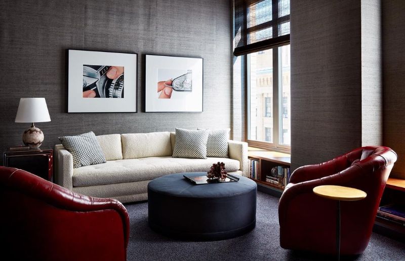 Thad Hayes, Bold Dining and Living Room Ideas thad hayes Thad Hayes, Bold Dining and Living Room Ideas Thad Hayes Interiors 3