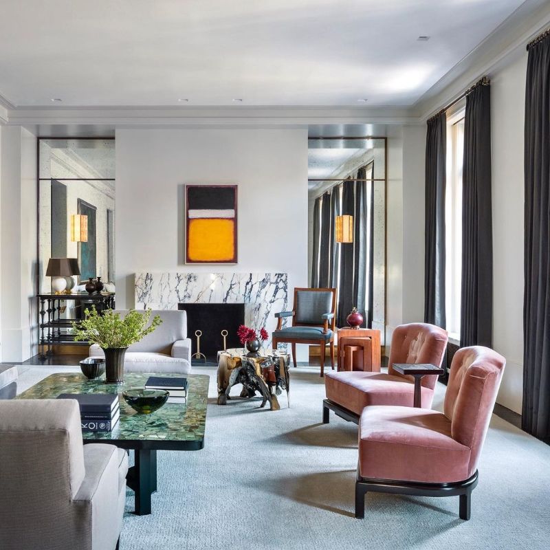 Thad Hayes, Bold Dining and Living Room Ideas thad hayes Thad Hayes, Bold Dining and Living Room Ideas Thad Hayes Interiors 9