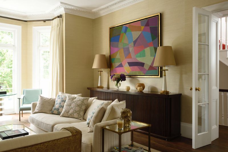 Flora Soames Eclectic Bedroom and Living Room Ideas flora soames Flora Soames Eclectic Bedroom and Living Room Ideas Flora Soames     Victorian London Townhouse LIVING ROOM 1
