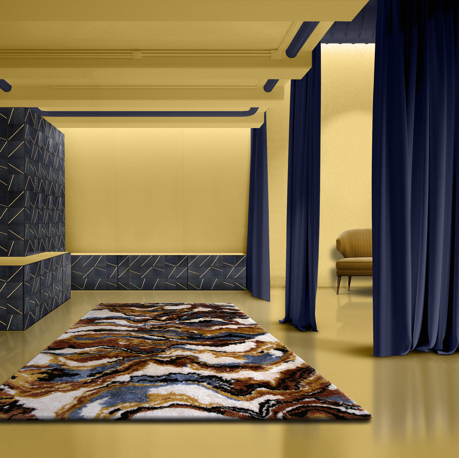 simple hallway deisgn in yellow tones modern hallway decoration Modern Hallway Decoration for a Timeless and Fierce Design RS4