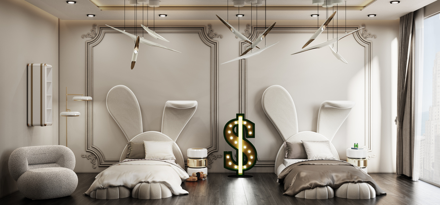 exquisite children bedroom design  modern bedroom and closet design Modern Bedroom and Closet Design: Sophisticated & Timeless Modern Bedroom and Closet Design Sophisticated Timelessv3