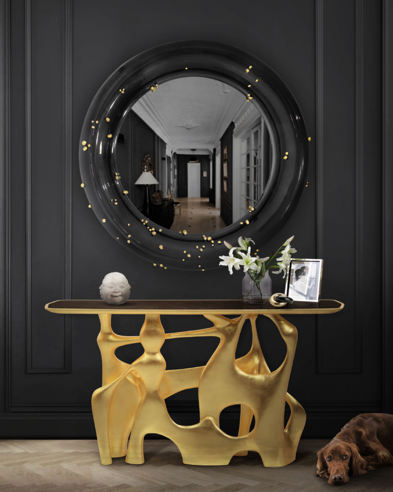 Modern Round Mirrors for Hallways and Entryways: Brass, Wood, Gold & Silver modern round mirrors for hallways and entryways Modern Round Mirrors for Hallways and Entryways: Brass, Wood, Gold & Silver Modern Round Mirrors for Hallways and Entryways Brass Wood Gold Silver 5
