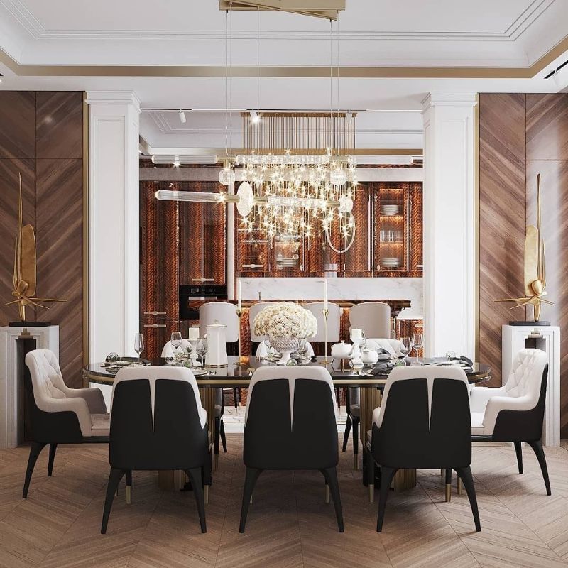 dining room and kitchen design Dining Room and Kitchen Design: Elegant, Modern & Practical Decor Dining Room and Kitchen Design Elegant Modern Practical Decor 2 1