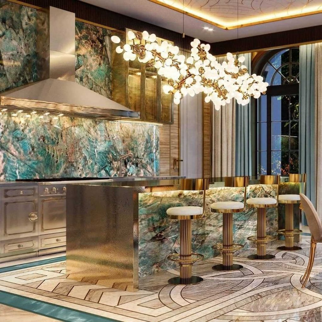 Dining Room and Kitchen Design Elegant, Modern & Practical Decor  white counter stool dining room and kitchen design Dining Room and Kitchen Design: Elegant, Modern & Practical Decor Dining Room and Kitchen Design Elegant Modern Practical Decor 2 white counter stool 1024x1024