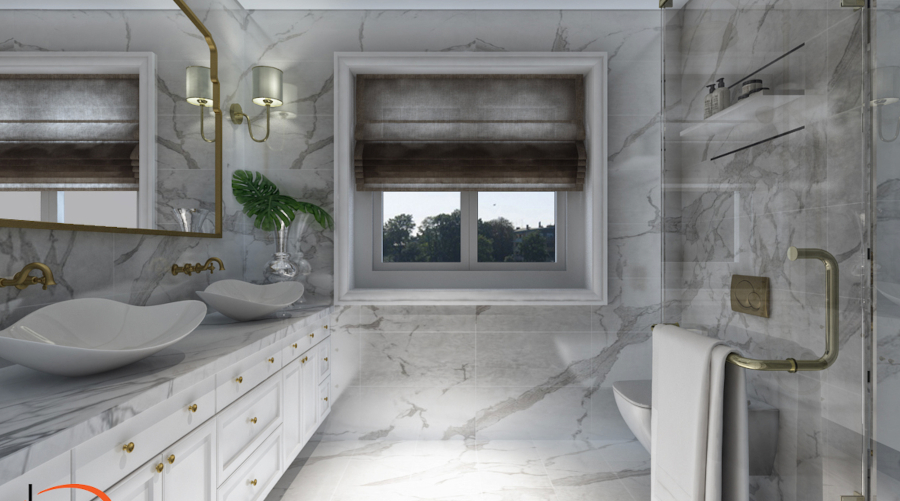 Karla Cachon Bathroom Interior Design karla chacon Karla Chacon: Glamorous Modern Interior Design Ideas Karla Cachon bathroom interior design