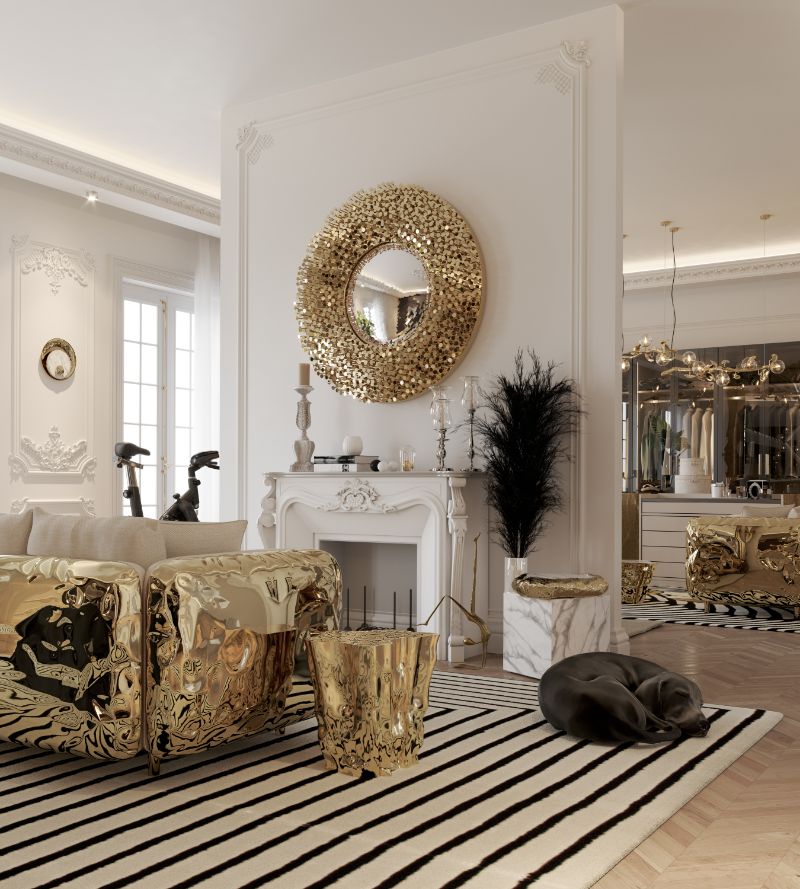 Living Room Designs and Ideas Modern, Sophisticated & Comfortable 3 gold side table living room designs and ideas Living Room Designs and Ideas: Modern, Sophisticated & Comfortable Living Room Designs and Ideas Modern Sophisticated Comfortable 3 gold side table