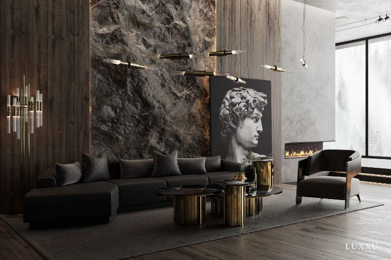 Living Room Designs and Ideas Modern, Sophisticated & Comfortable  black sofa living room designs and ideas Living Room Designs and Ideas: Modern, Sophisticated & Comfortable Living Room Designs and Ideas Modern Sophisticated Comfortable 5 black sofa