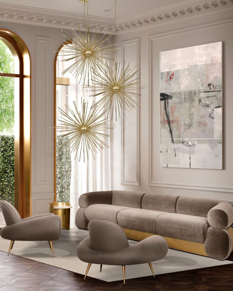 Living Room Designs and Ideas Modern, Sophisticated & Comfortable  brown velvet sofa living room designs and ideas Living Room Designs and Ideas: Modern, Sophisticated & Comfortable Living Room Designs and Ideas Modern Sophisticated Comfortable 7 brown velvet sofa