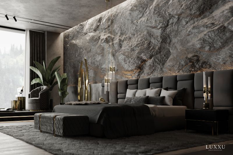 Modern Bedroom and Closet Design Sophisticated & Timeless 3 black nightstand modern bedroom and closet design Modern Bedroom and Closet Design: Sophisticated & Timeless Modern Bedroom and Closet Design Sophisticated Timeless 3 black nightstand