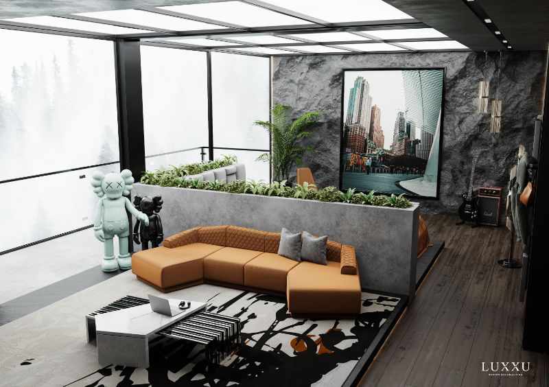 modern bedroom and closet design Modern Bedroom and Closet Design: Sophisticated & Timeless Modern Bedroom and Closet Design Sophisticated Timeless 3 orange modular sofa