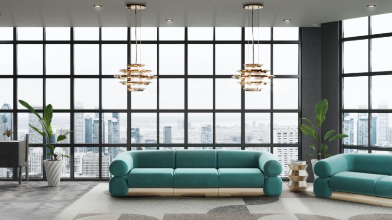 modern living room ideas Modern Living Room Ideas: Sophisticated, Comfortable and Fierce Design Modern Living Room Ideas Sophisticated Comfortable and Fierce Design 4 blue velvet sofa