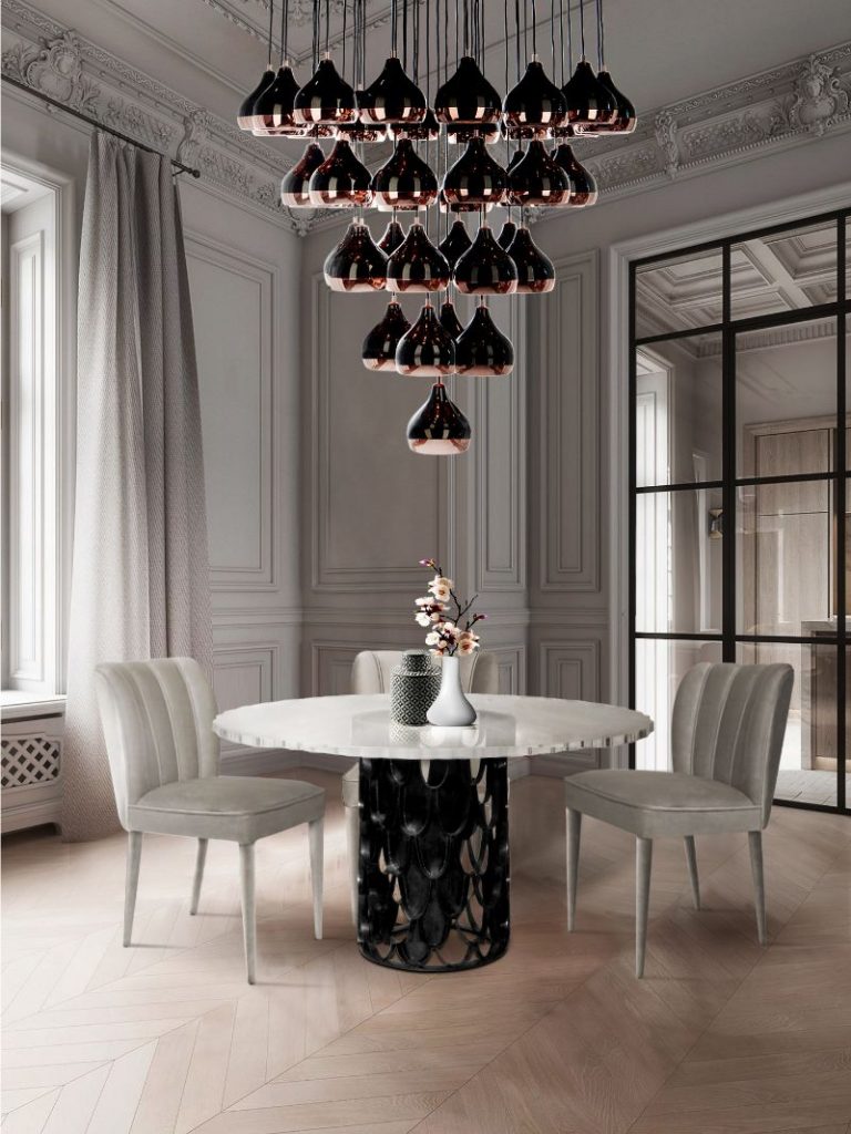 dining room and kitchen design Dining Room and Kitchen Design: Elegant, Modern & Practical Decor Dining Room and Kitchen Design Elegant Modern Practical Decor 2 768x1024