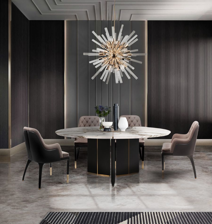 Modern Dining Room Decor: Marble Dining Tables marble dining tables Modern Dining Room Decor: Marble Dining Tables Modern Dining Room Decor Marble Dining Tables 7