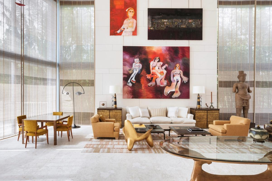 Peter Marino's Best Residential Interior Design Projects - Miami Beach Residence peter marino Peter Marino’s Best Residential Interior Design Projects Peter Marino Miami Beach Residence 2 1
