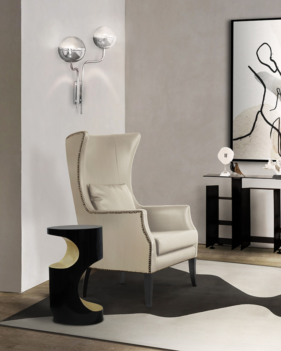 brabbu interior design contemporary modern decoration luxury high end kelly wearstler Kelly Wearstler: Modern Interior Design From New York BB dukono armchair bryce side niku wall 1