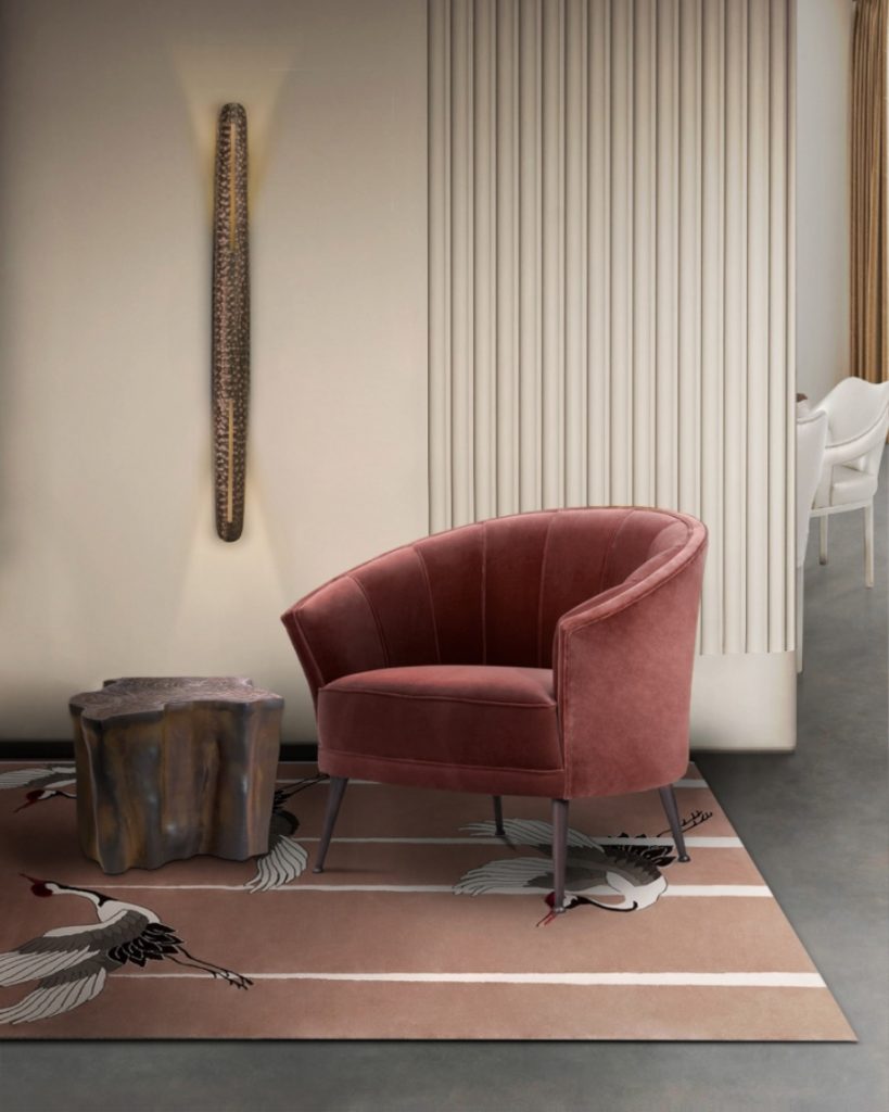 brabbu interior design contemporary modern decoration luxury high end kelly wearstler Kelly Wearstler: Modern Interior Design From New York BB maya armchair shaka wal 1 819x1024