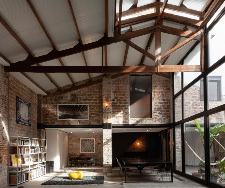 library, rectangular dining table, black dining chairs, paintings  cadaval and solà morales Cadaval And Solà Morales Inspiring Interiors Cadaval And Sola   Morales Inspiring Interiors1 3 1