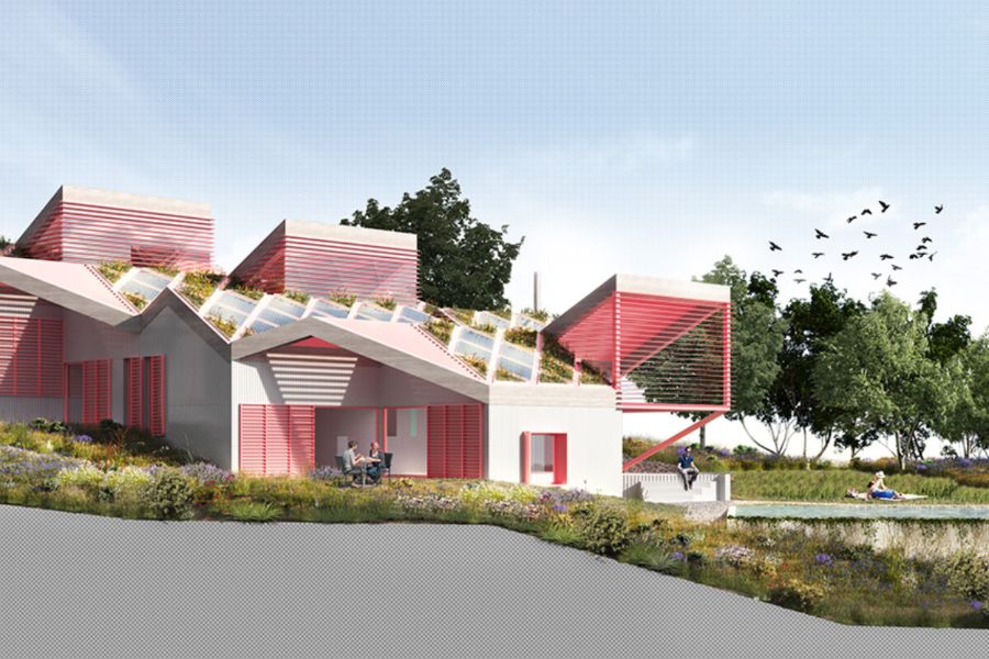 white and pink house elli Elli Modern Interior Design Elli Modern Interior Design