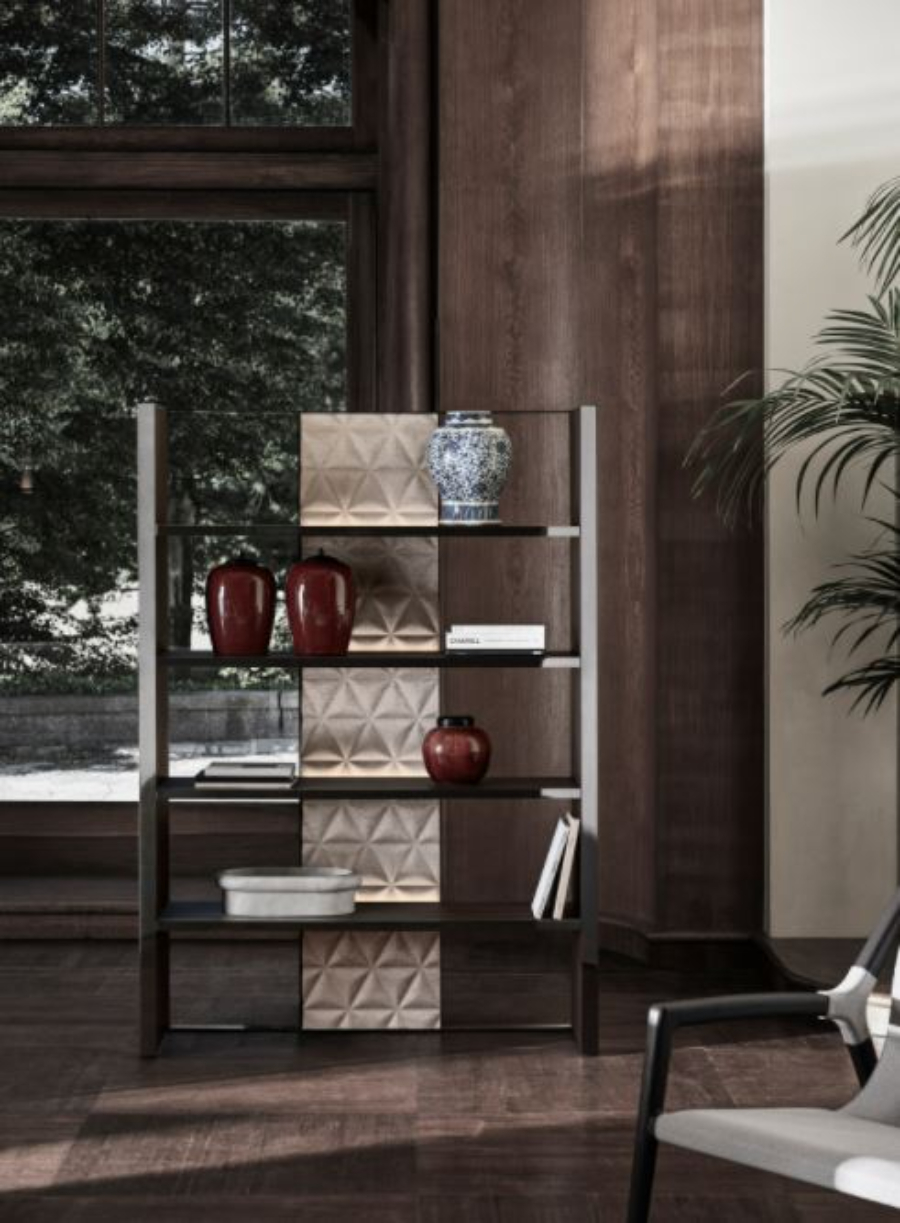 matteo nunziati MATTEO NUNZIATI WITH RUBELLI CASA Matteo Nunziati with Rubelli Casa Bookcase Frame