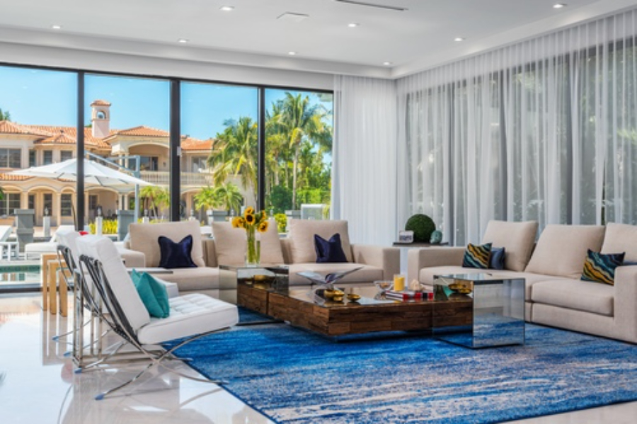 High-end Living Room Designs by Sarah Z Designs - Las Olas Residence sarah z designs High-end Living Room Designs by Sarah Z Designs Sarah Z Designs Las Olas Residence 2