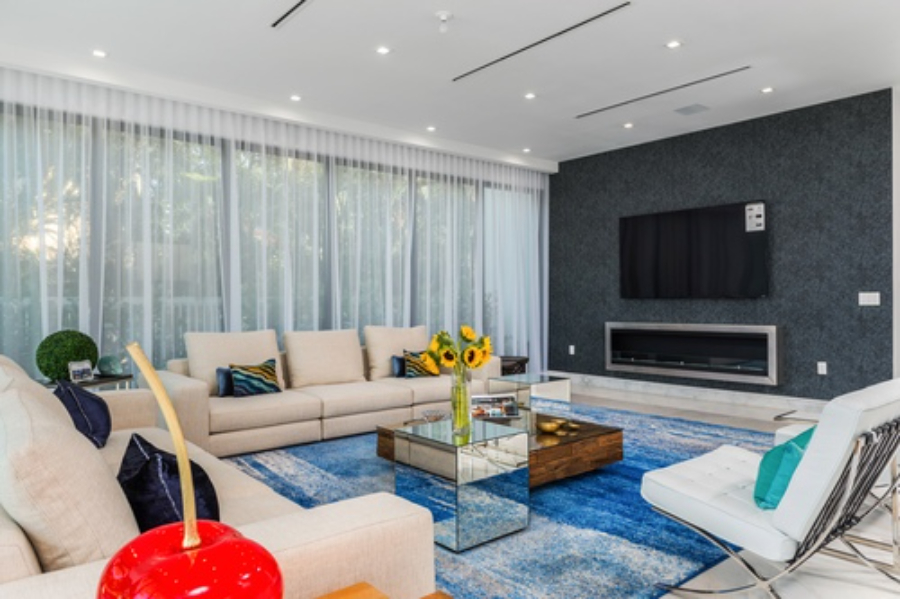 High-end Living Room Designs by Sarah Z Designs - Las Olas Residence sarah z designs High-end Living Room Designs by Sarah Z Designs Sarah Z Designs Las Olas Residence
