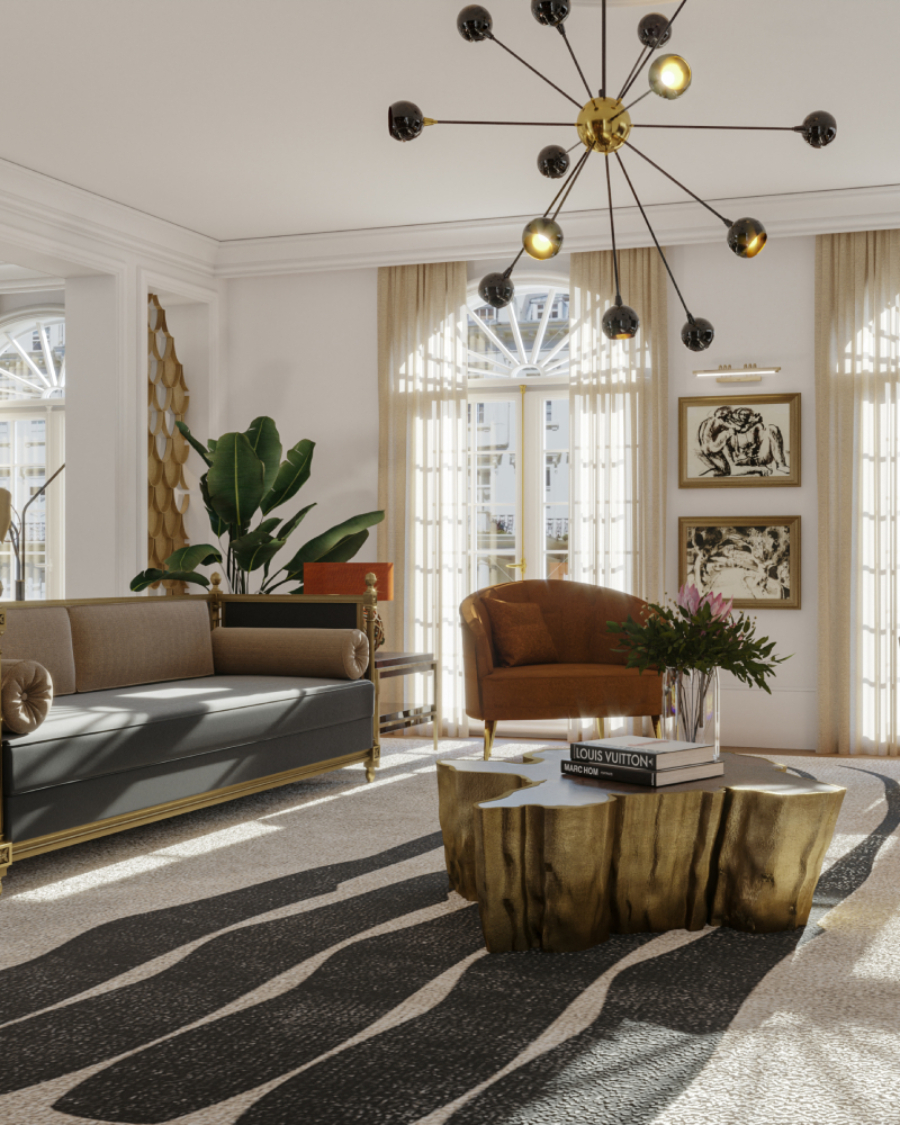 brabbu interior design room by room contemporary modern clodagh design Clodagh Design’s Contemporary Residential Projects living room london apartment 2