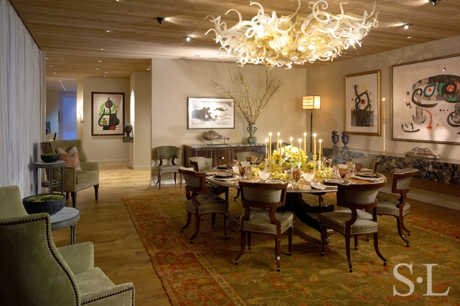 Classical Dining Room Interior Design by Suzanne Lovell suzanne lovell Best Residential Interior Designs by Suzanne Lovell 4 Best Residential Interior Designs by Suzanne Lovell North Shore Contemporary