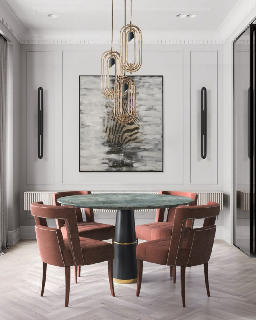 modern style inspirations Poco Designs: Best Modern Style Inspirations BB agra round naj dining 1