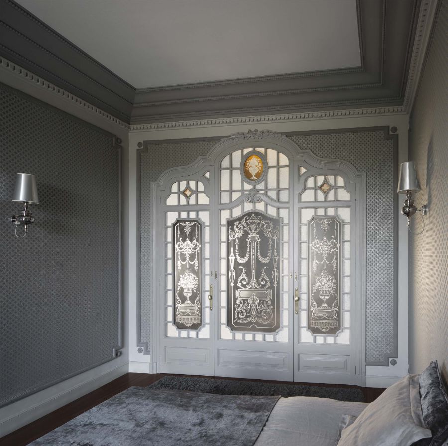 grey bedroom  sara folch Sara Folch Modern Style Inspiration Sara Folch Modern Style Inspiration1 8 1