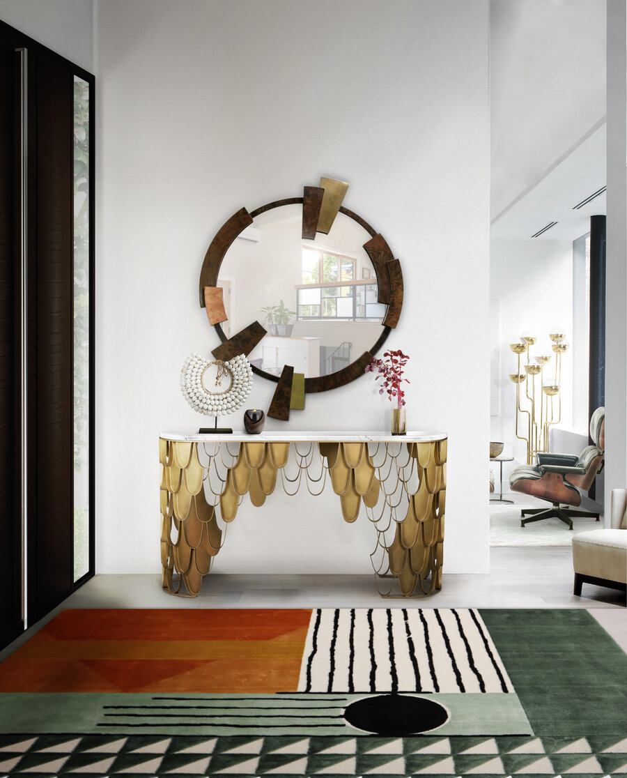 different mirror for hallways inspiration unique mirrors Unique Mirrors Inspirations to Spice Up Hallways Unique Mirrors Inspirations to Spice Up Hallways 9