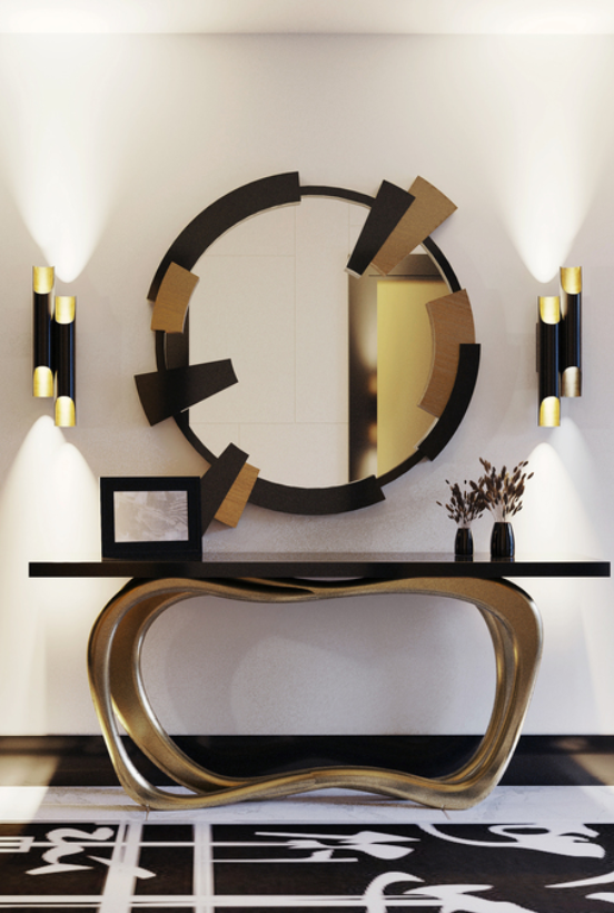 entryway inspiration Entryway Inspiration by the Opulent Empire Penthouse in New York Entrda NY 01 1