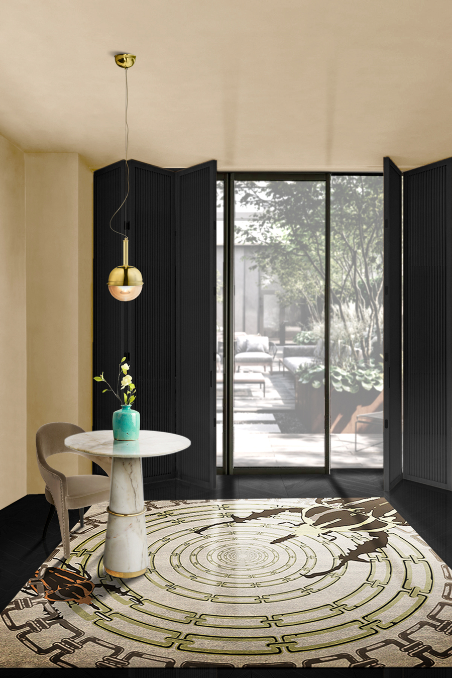 modern neutral hallway design modern hallway decoration Modern Hallway Decoration to Create a Unique Space Modern Hallway Decoration to Create a Unique Space3 2