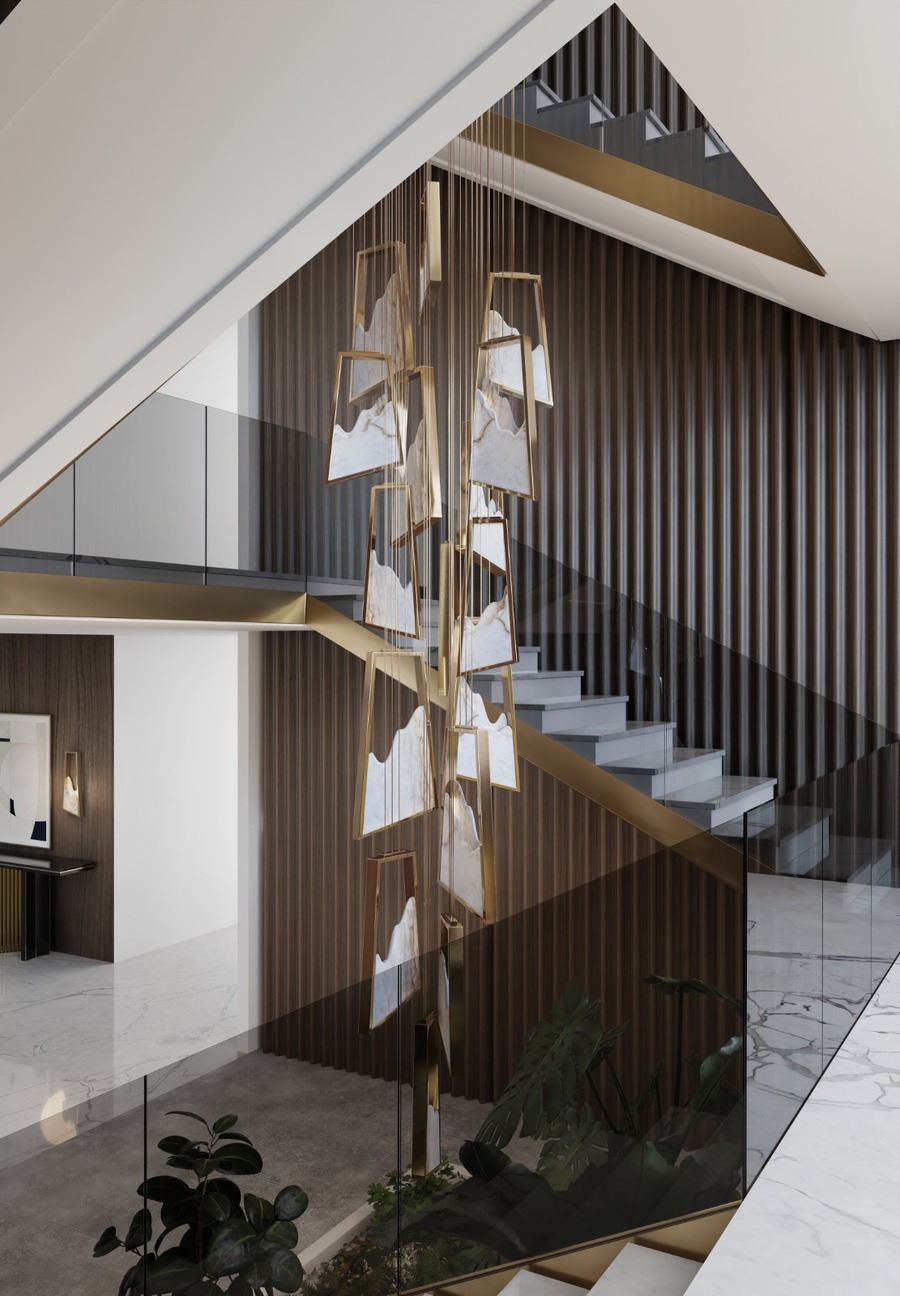 unique hallway with stairs modern hallway decoration Modern Hallway Decoration to Create a Unique Space Modern Hallway Decoration to Create a Unique Space4