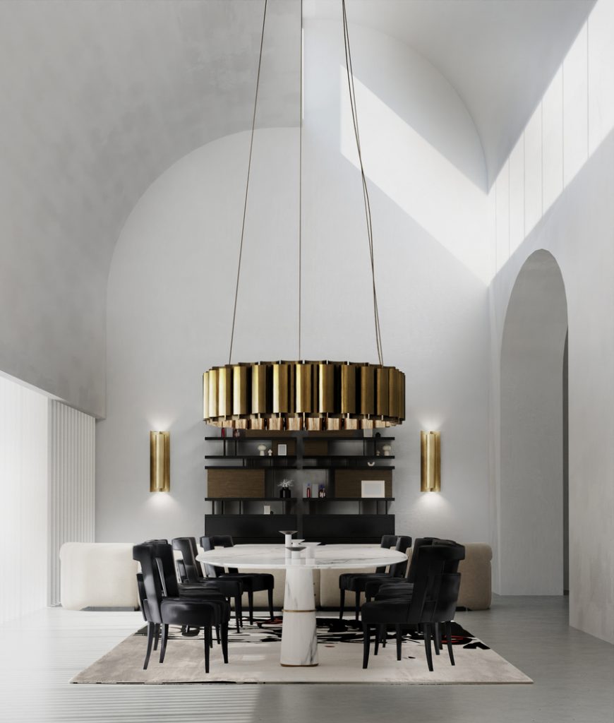 black and white dining room design neutral tones dining room Neutral Tones Dining Room Design Inspiration Neutral Tones Dining Room Design Inspiration 10 870x1024