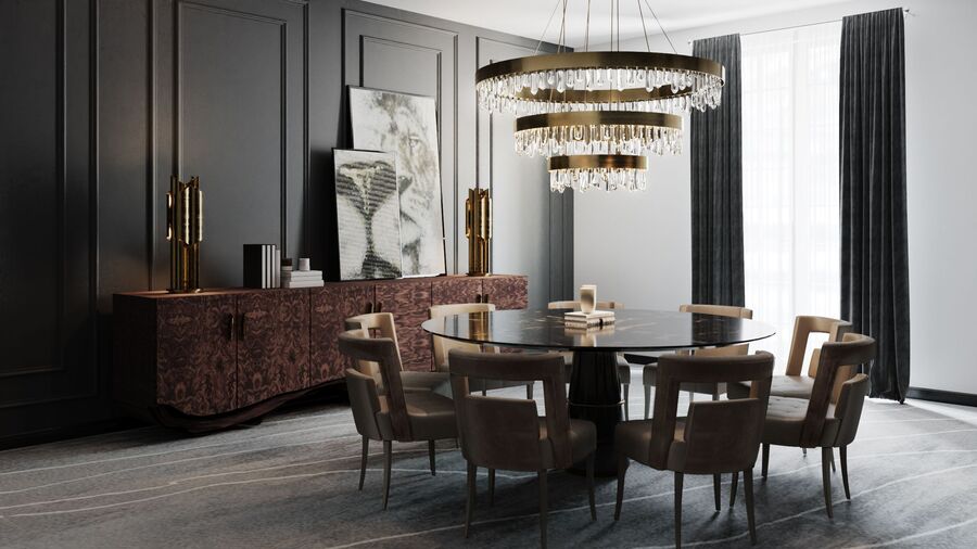 brown and black dining room design neutral tones dining room Neutral Tones Dining Room Design Inspiration Neutral Tones Dining Room Design Inspiration 8