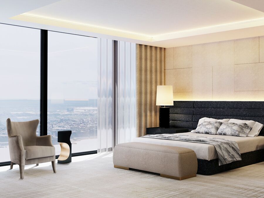 sophisticated bedroom design in neutral colours bedroom design ideas Bedroom Design Ideas for a Modern Fierce Home Bedroom Design Ideas for a Modern Fierce Home 2